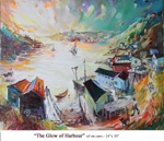 The Glow of Harbour, Oil on Canvas